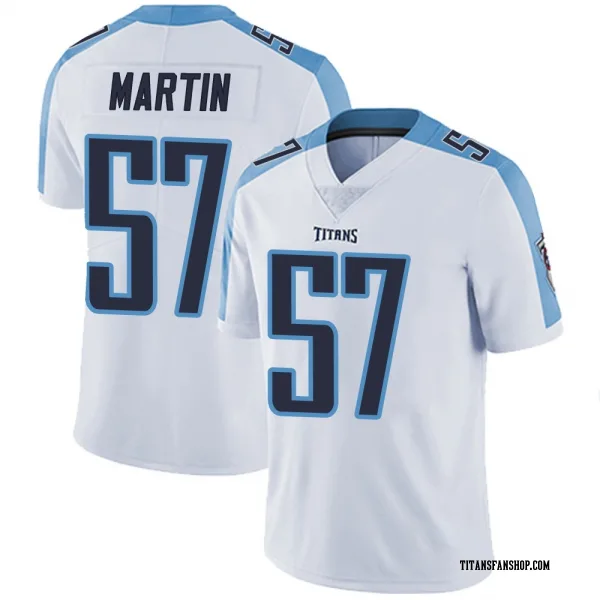 Youth Jacob Martin Tennessee Titans Limited White Vapor Untouchable Jersey