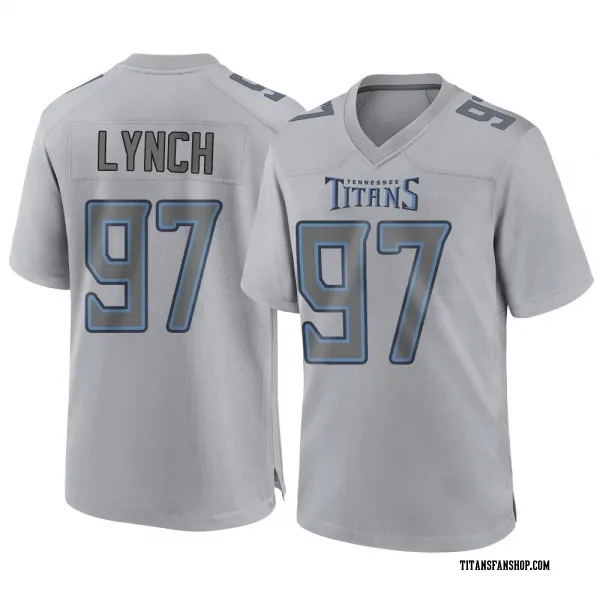 Youth James Lynch Tennessee Titans Game Gray Atmosphere Fashion Jersey