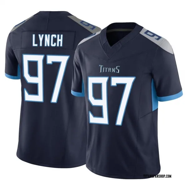 Youth James Lynch Tennessee Titans Limited Navy Vapor F.U.S.E. Jersey