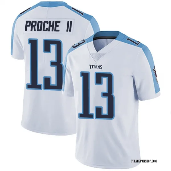 Youth James Proche II Tennessee Titans Limited White Vapor Untouchable Jersey