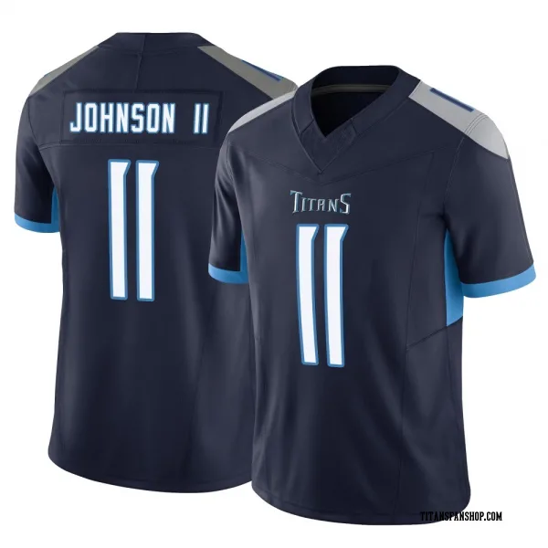 Youth Jermaine Johnson II Tennessee Titans Limited Navy Vapor F.U.S.E. Jersey