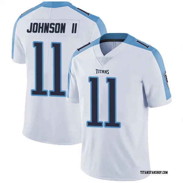 Youth Jermaine Johnson II Tennessee Titans Limited White Vapor Untouchable Jersey