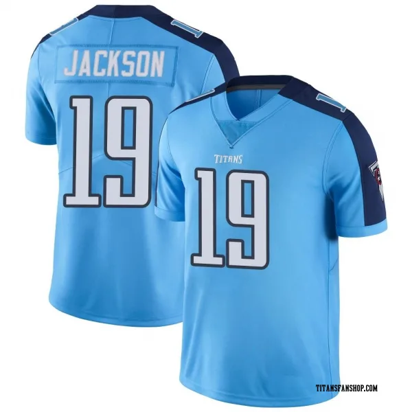 Youth Jha'Quan Jackson Tennessee Titans Limited Light Blue Color Rush Jersey