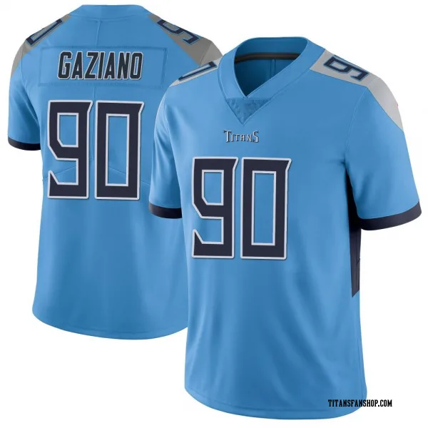 Youth Joe Gaziano Tennessee Titans Limited Light Blue Vapor Untouchable Jersey