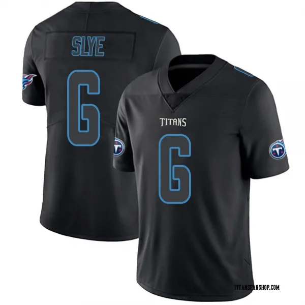 Youth Joey Slye Tennessee Titans Limited Black Impact Jersey