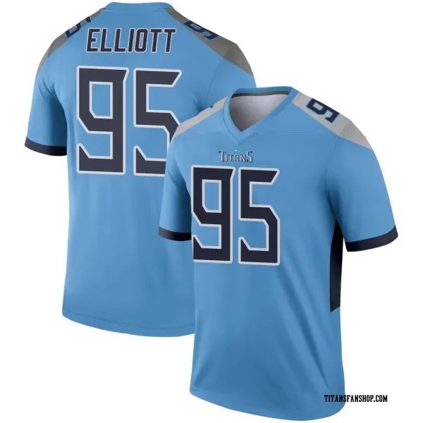 Youth Jordan Elliott Tennessee Titans Legend Light Blue Jersey