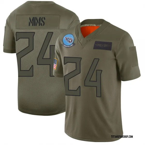Youth Jordan Mims Tennessee Titans Limited Camo 2019 Salute to Service Jersey