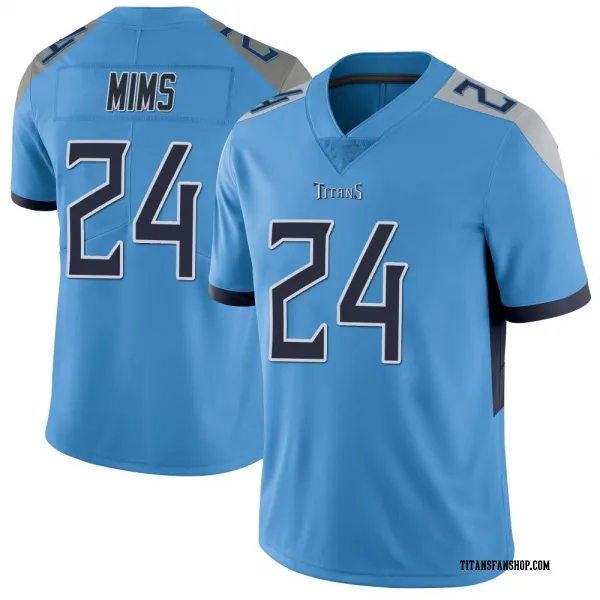 Youth Jordan Mims Tennessee Titans Limited Light Blue Vapor Untouchable Jersey