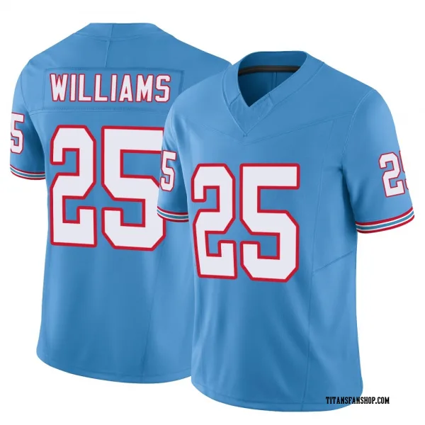 Youth Joshua Williams Tennessee Titans Limited Light Blue Vapor F.U.S.E. Jersey