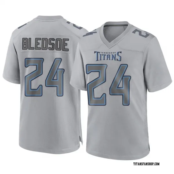 Youth Joshuah Bledsoe Tennessee Titans Game Gray Atmosphere Fashion Jersey