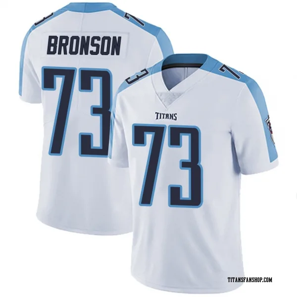 Youth Josiah Bronson Tennessee Titans Limited White Vapor Untouchable Jersey