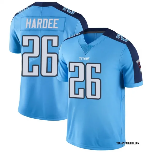 Youth Justin Hardee Sr. Tennessee Titans Limited Light Blue Color Rush Jersey
