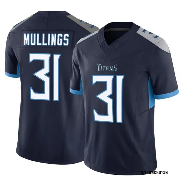 Youth Kalel Mullings Tennessee Titans Limited Navy Vapor F.U.S.E. Jersey
