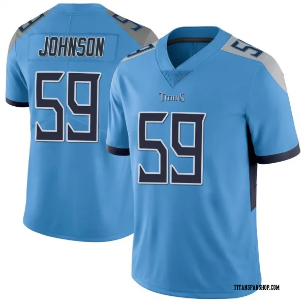Youth Kyron Johnson Tennessee Titans Limited Light Blue Vapor Untouchable Jersey