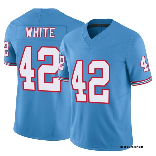Youth Kyzir White Tennessee Titans Limited Light Blue Vapor F.U.S.E. Jersey