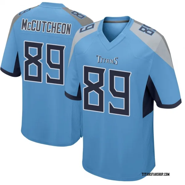 Youth Lance McCutcheon Tennessee Titans Game Light Blue Jersey