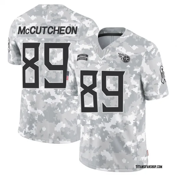 Youth Lance McCutcheon Tennessee Titans Limited Arctic Camo 2024 Salute to Service Jersey