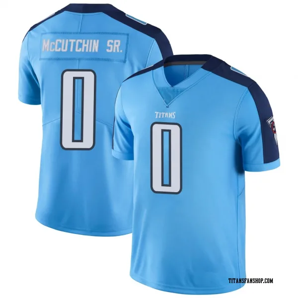 Youth Latrell McCutchin Sr. Tennessee Titans Limited Light Blue Color Rush Jersey