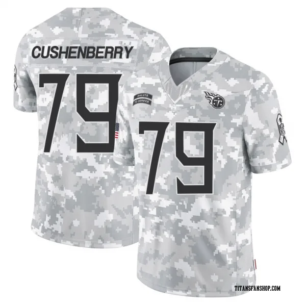 Youth Lloyd Cushenberry III Tennessee Titans Limited Arctic Camo 2024 Salute to Service Jersey