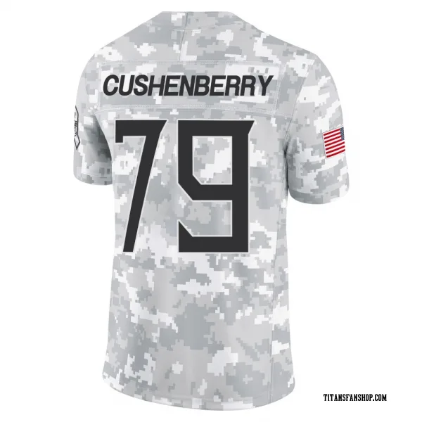 Youth Lloyd Cushenberry III Tennessee Titans Limited Arctic Camo 2024 Salute to Service Jersey
