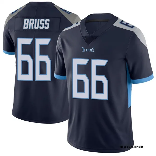 Youth Logan Bruss Tennessee Titans Limited Navy Vapor Untouchable Jersey