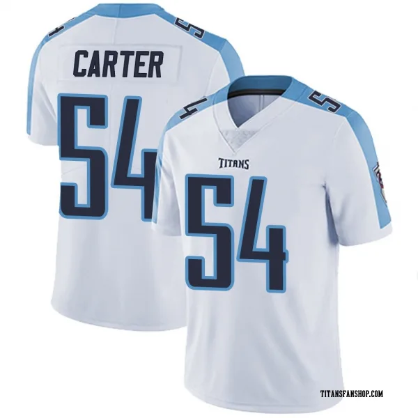 Youth Lorenzo Carter Tennessee Titans Limited White Vapor Untouchable Jersey