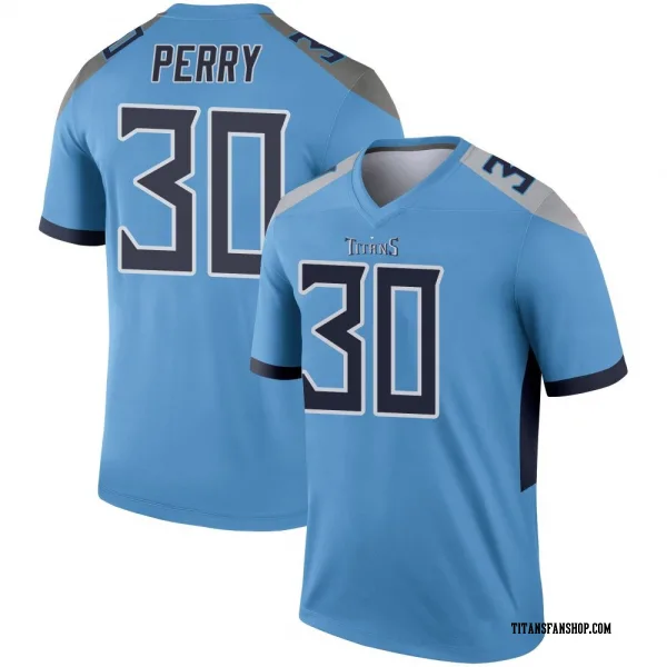 Youth Mark Perry Tennessee Titans Legend Light Blue Jersey