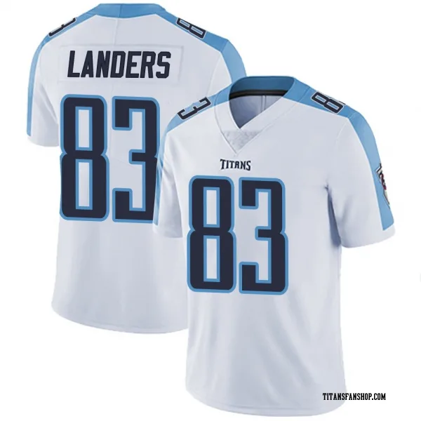 Youth Matt Landers Tennessee Titans Limited White Vapor Untouchable Jersey