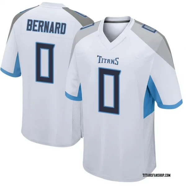 Youth Micah Bernard Tennessee Titans Game White Jersey