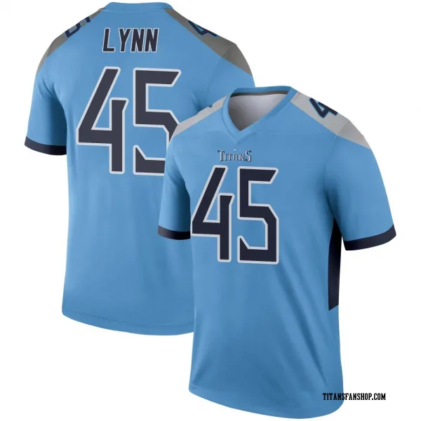 Youth Nate Lynn Tennessee Titans Legend Light Blue Jersey