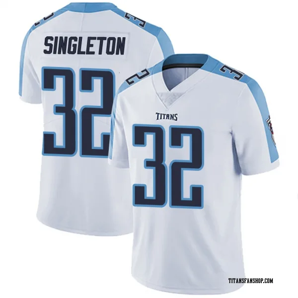 Youth Nicholas Singleton Tennessee Titans Limited White Vapor Untouchable Jersey