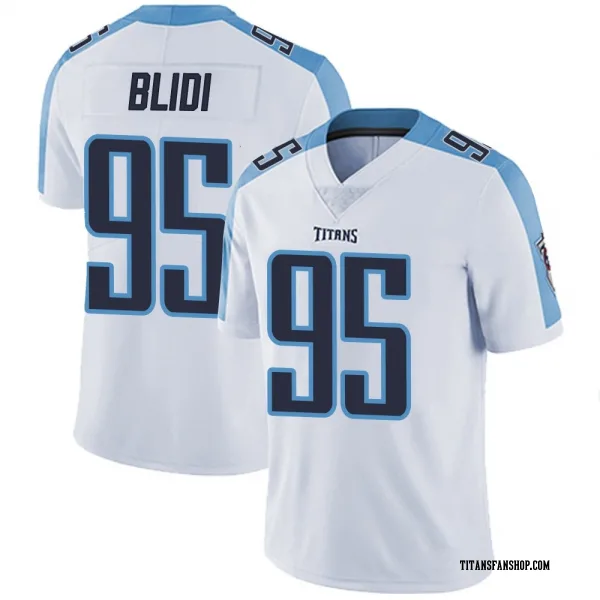 Youth Philip Blidi Tennessee Titans Limited White Vapor Untouchable Jersey