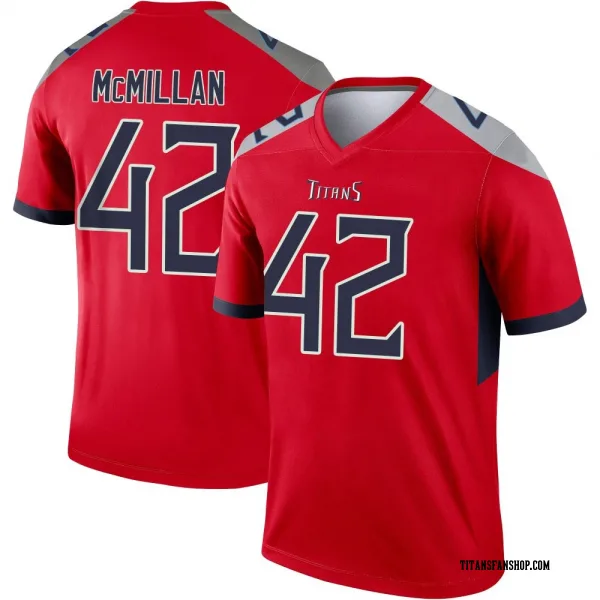 Youth Raekwon McMillan Tennessee Titans Legend Red Inverted Jersey