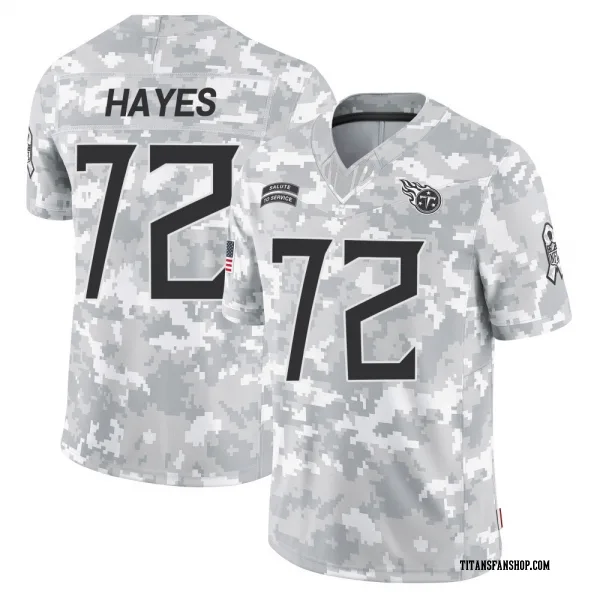 Youth Ryan Hayes Tennessee Titans Limited Arctic Camo 2024 Salute to Service Jersey