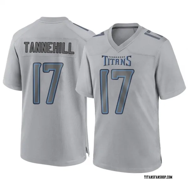Youth Ryan Tannehill Tennessee Titans Game Gray Atmosphere Fashion Jersey