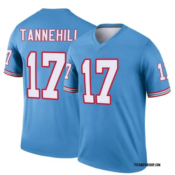 Youth Ryan Tannehill Tennessee Titans Legend Light Blue Oilers Throwback Jersey