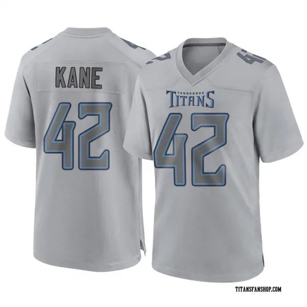 Youth Sanoussi Kane Tennessee Titans Game Gray Atmosphere Fashion Jersey