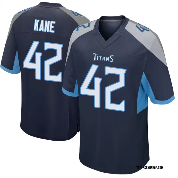 Youth Sanoussi Kane Tennessee Titans Game Navy Jersey
