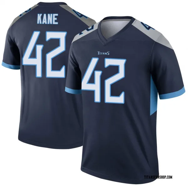 Youth Sanoussi Kane Tennessee Titans Legend Navy Jersey