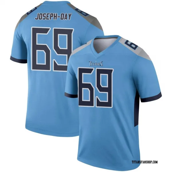 Youth Sebastian Joseph-Day Tennessee Titans Legend Light Blue Jersey