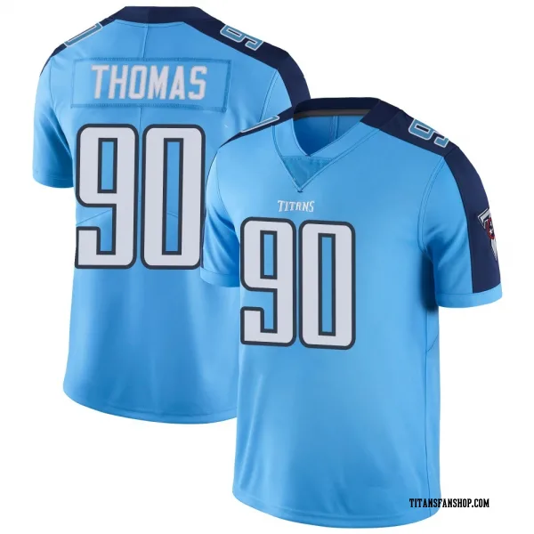 Youth Solomon Thomas Tennessee Titans Limited Light Blue Color Rush Jersey