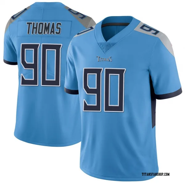 Youth Solomon Thomas Tennessee Titans Limited Light Blue Vapor Untouchable Jersey