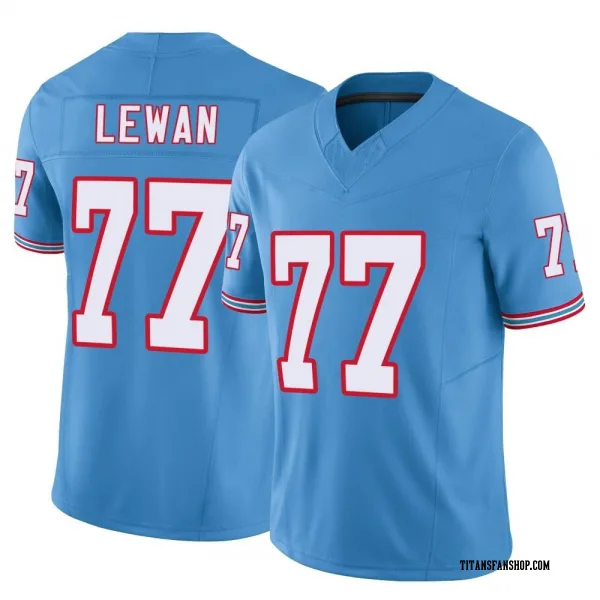 Youth Taylor Lewan Tennessee Titans Limited Light Blue Vapor F.U.S.E. Jersey