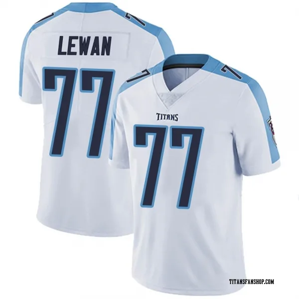 Youth Taylor Lewan Tennessee Titans Limited White Vapor Untouchable Jersey