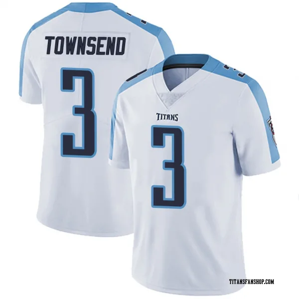 Youth Tommy Townsend Tennessee Titans Limited White Vapor Untouchable Jersey