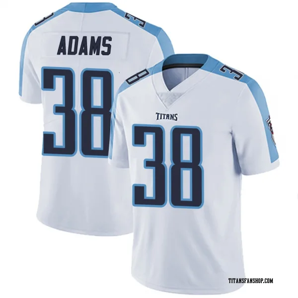 Youth Tony Adams Tennessee Titans Limited White Vapor Untouchable Jersey