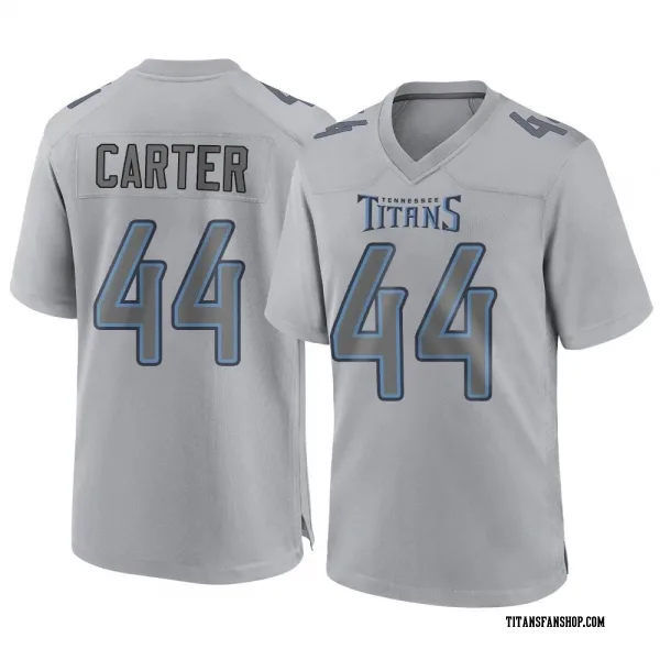 Youth Tory Carter Tennessee Titans Game Gray Atmosphere Fashion Jersey