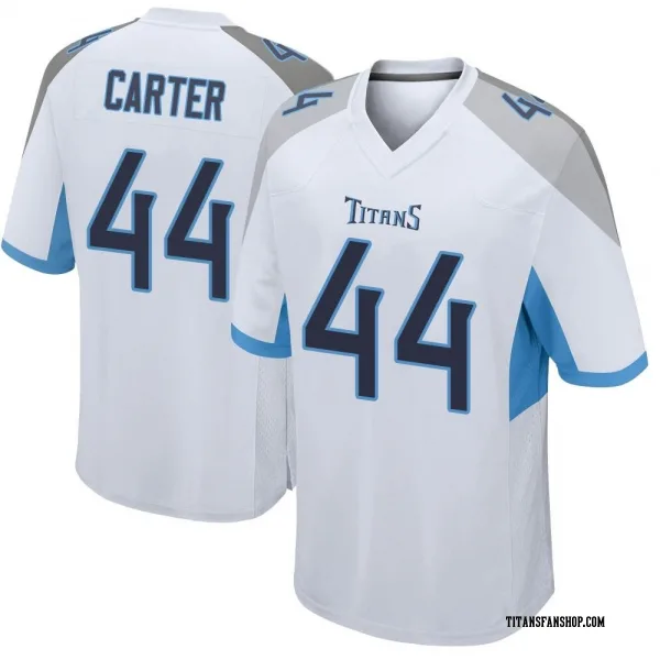 Youth Tory Carter Tennessee Titans Game White Jersey
