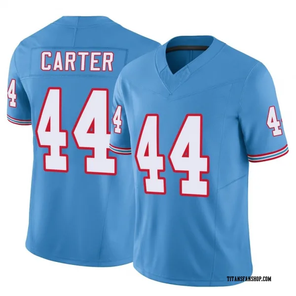 Youth Tory Carter Tennessee Titans Limited Light Blue Vapor F.U.S.E. Jersey