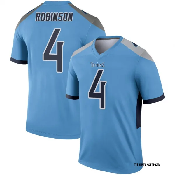 Youth Wan'Dale Robinson Tennessee Titans Legend Light Blue Jersey
